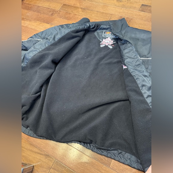 Easton Raiders 2002 Mens L Jacket Black Embroidered - Picture 12 of 15